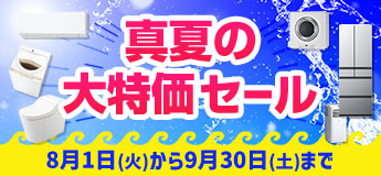 季節のセール大特価