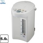 象印 マイコン沸とう 電動ポット 電気ケトル・ポット 電気ポット 容量：5.0L  ホワイトグレー ≪CD-SE50-WG≫