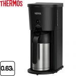 サーモス 真空断熱ポット コーヒーメーカー コーヒーメーカー 容量：0.63L  ブラック ≪ECJ-700-BK≫