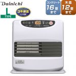 【メーカー在庫あり】ダイニチ Lタイプ ヒーター・ストーブ 石油ファンヒーター 木造12畳まで コンクリ16畳まで  ムーンホワイト ≪FW-4624L-W≫