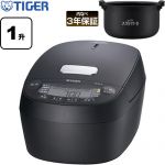 タイガー 圧力IHジャー炊飯器 炊飯器 圧力IH 1.8L 1升炊き  オフブラック ≪JPV-L180-KO≫