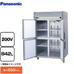 パナソニック たて型冷凍庫 KBシリーズ 業務用冷凍機器 冷凍 842L  【新品】【メーカー直送品】【代引・土日祝配送・時間指定 不可】 ≪SRF-K1263B≫