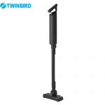 【無料3年保証】ツインバード コードレススティック型クリーナー 掃除機 紙パック式 約0.25L  ブラック ≪TC-E264B≫