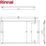 リンナイ PS取付アダプタ ガス給湯器部材 品名コード：23-0974  ユーロホワイト ≪UOP-G030-20-UW≫