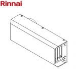 リンナイ 側方排気アダプタ ガス給湯器部材 品名コード：26-5726  ≪WOP-M305HT≫