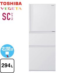 東芝 ベジータ SCシリーズ 冷蔵庫 GR-Y29SC-WU