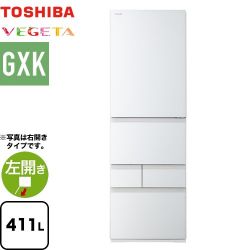 東芝 ベジータ GXK 冷蔵庫 GR-Y41GXKL(EW)