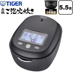 タイガー 土鍋圧力IHジャー炊飯器 炊きたて 炊飯器 JRX-S100-KS