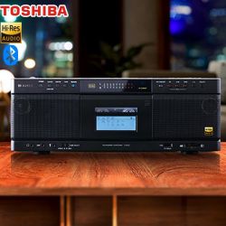 東芝 ハイレゾ対応SD/USB/CDラジオカセットレコーダー オーディオ TY-AK21-K
