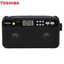 東芝 LEDライト付きホームラジオ オーディオ TY-SR66-K