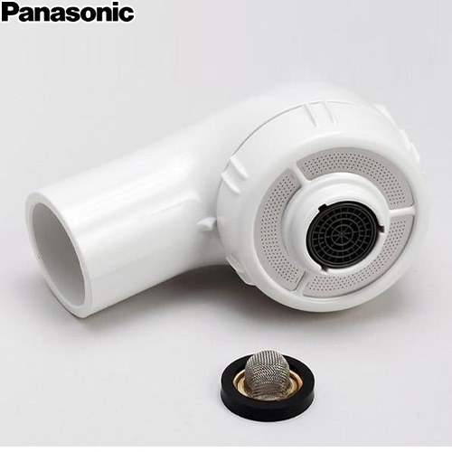 パナソニック スイッチ切替型サラサラシャワー用 シャワーヘッド 洗面水栓部材 CQ563B09Zの後継品  スーパーホワイト ≪CQ563B09ZK≫