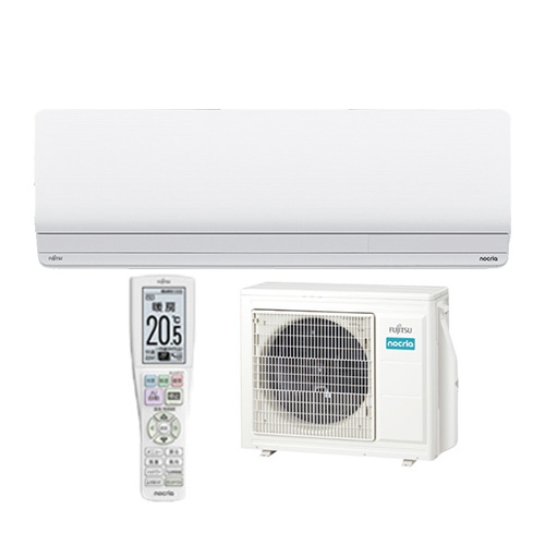 Fujitsu nocria エアコン本体 AS-C221L-W 富士通（FUJITSU） 富士通ゼネラル AS-C221L-W エアコン ノクリア