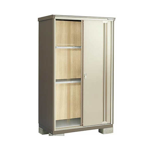 イナバ物置ナイソーシスター KMW-116CP：長もの収納タイプ[G-1044] 組立工事費込み イナバ物置 KMW-116C KMW-116CP 全面