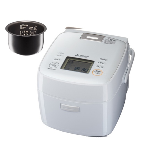炊飯器　三菱　3.5合 NJ-SE06F-W nj-se06f-w.jpg