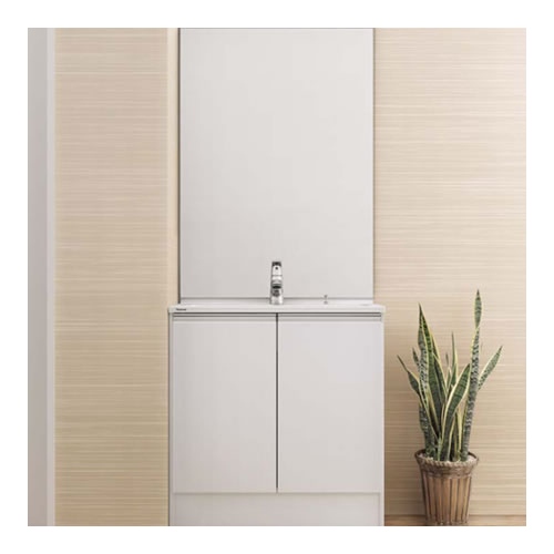 パナソニック C Line 1面鏡 『GQC75C1SM』(洗面台は含まず) パナソニック 洗面化粧台 XGQC75D5SJUHW+GQC75C1SM 【省エネ】 | 洗面