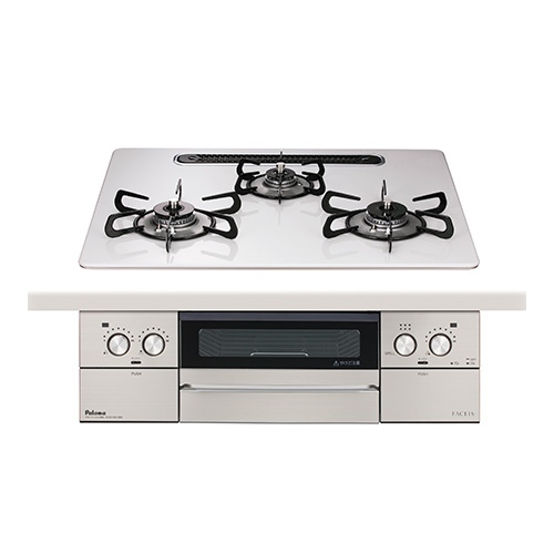 パロマ PD-893WS-U60CV-13A-KJ | ビルトインガスコンロ | 住の森