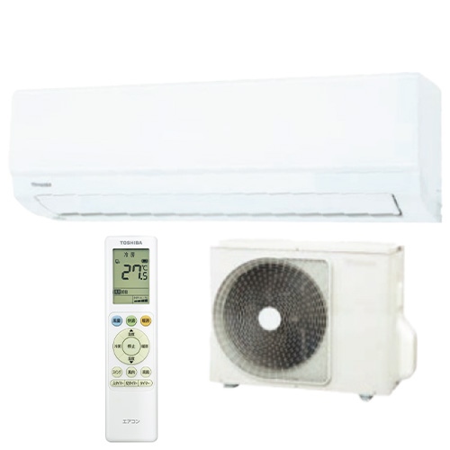 TOSHIBA 東芝 ルームエアコン RAS-2216ATL 室外機セット1 東芝 RAS-2216T-W | ルームエアコン | 住の森