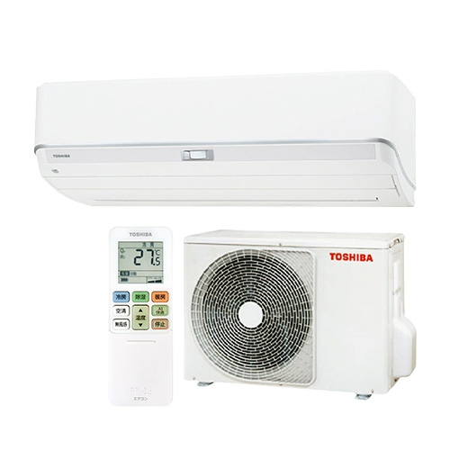 TOSHIBA エアコン室外機セットRAS-J221ARY (W) 2022年製 楽天市場】※'22年 6~9畳 東芝 エアコン 2.2kw 大清快 プラズマ