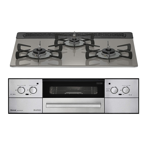 リンナイ RHX31W33L25RW-13A | ビルトインガスコンロ | 住の森