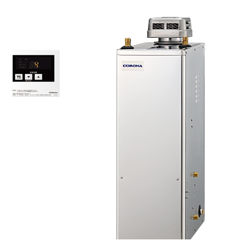標準圧力型 石油給湯器 NXシリーズ 給排気筒付き UIB-NX372(FFD) CORONA（コロナ） 給湯専用 屋内 強制給排気 シンプルリモコン 貯湯式 36.2kW 標準圧力型 石油給湯器 NXシリーズ 給排気筒付き UIB-NX372(FFD