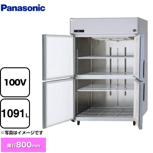 パナソニック たて型冷凍庫 LVシリーズ 業務用冷凍冷蔵機器 冷凍 1091L  【新品】【メーカー直送品】【代引・土日祝配送・時間指定 不可】 ≪SRF-LV1281S≫