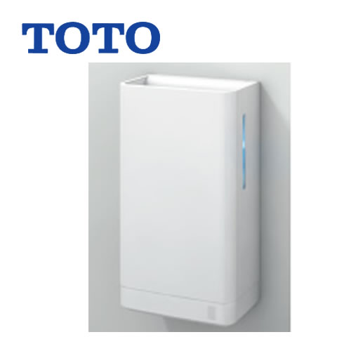 TOTO ハンドドライヤー クリーンドライ 高速両面タイプ PTCヒーター パブリック向け 100V ホワイト 【送料無料】≪TYC420W≫