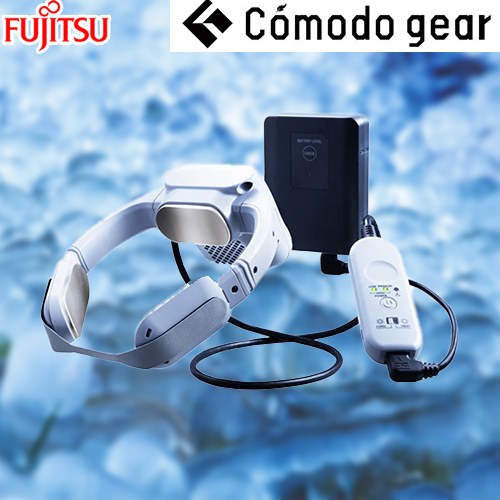 富士通ゼネラル 【法人限定】Comodo gear スポットエアコン wearcon 水冷式  ライトグレー（ネック部）  ≪WA-N6R4B202≫