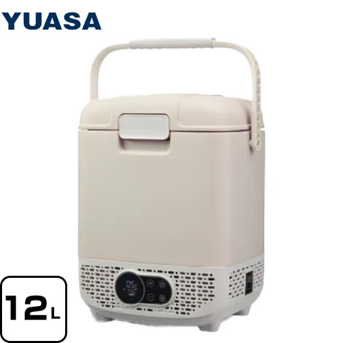 ユアサプライムス どこでも冷凍・冷蔵庫 取っ手付きタイプ 冷蔵庫 コンプレッサー式 約12L  ≪YRE-E12G-H≫